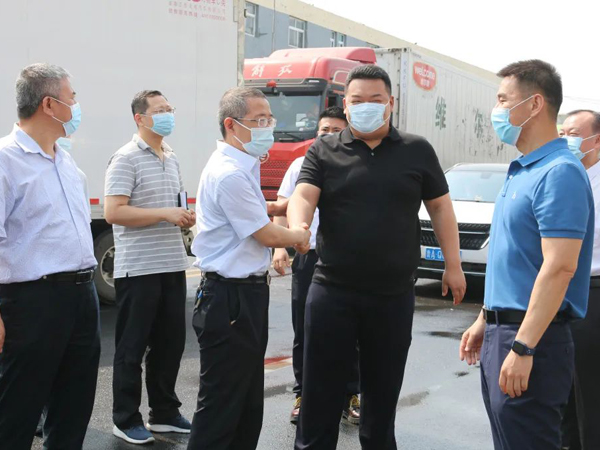 区政协副主席陈军一行莅临集团调研