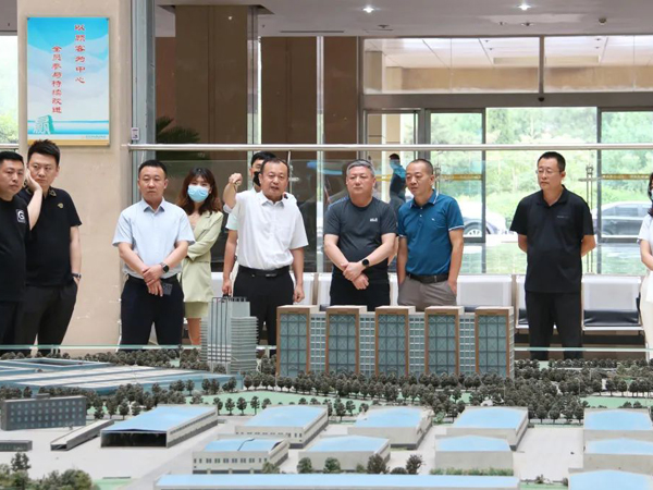 河北高速集团物流有限公司到集团考察交流