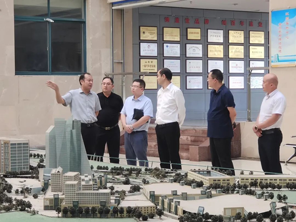 四川省广元市经济合作和外事局到集团考察交流