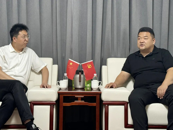 济南铁路物流中心到盖世集团参观调研