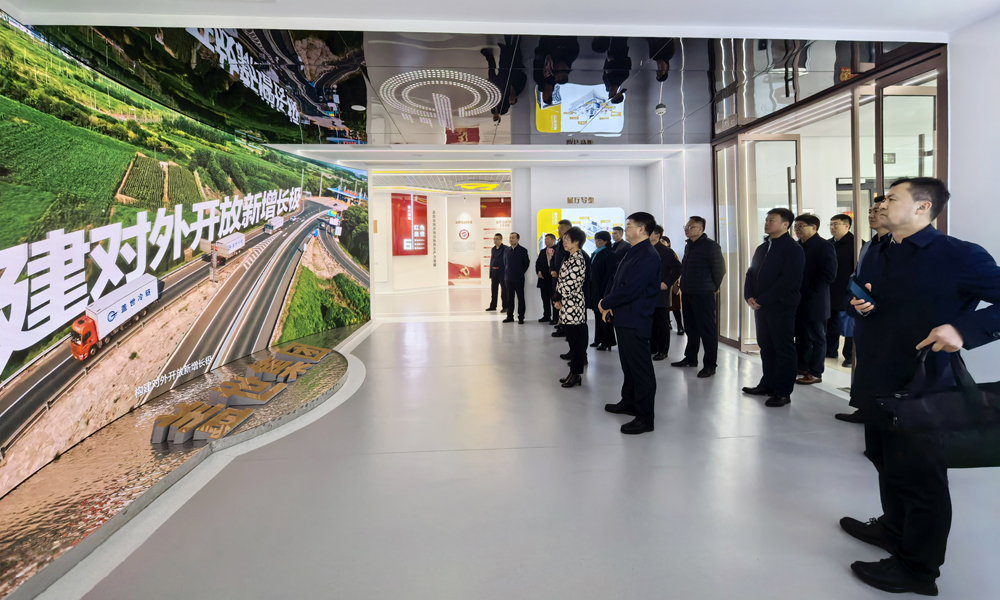 绥化市考察团到我市考察学习商贸服务型国家物流枢纽建设相关工作